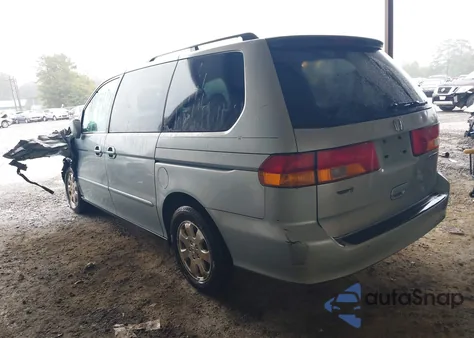 2003 Honda Odyssey Ex-L из США, поврежденный, VIN 2HKRL18753H500345